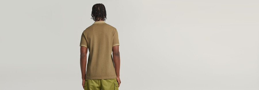 polo slim tinta unita dunda