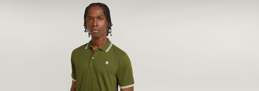 polo a righe sottili dunda
