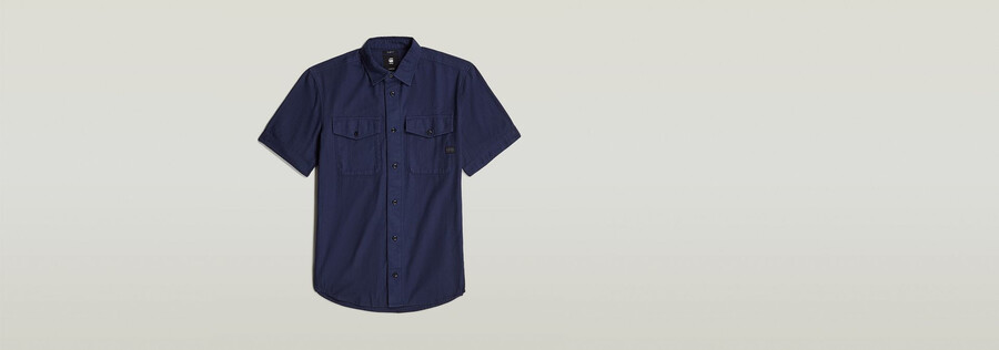 camicia slim marina