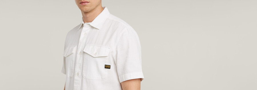 camicia slim marina