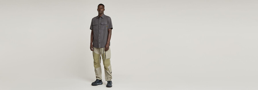 camicia slim marina