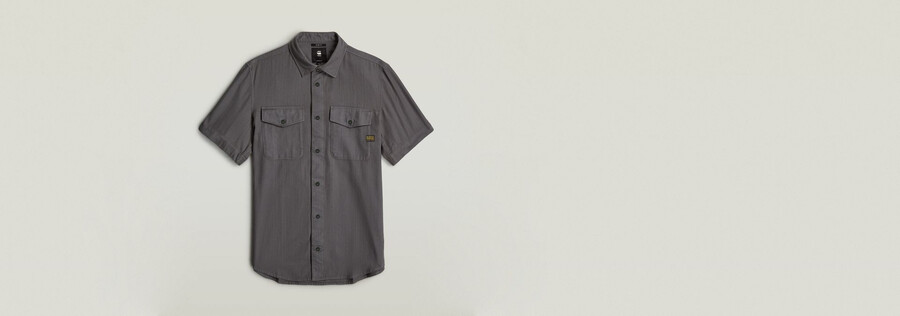 camicia slim marina