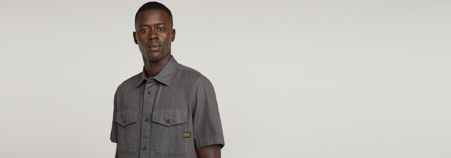 camicia slim marina