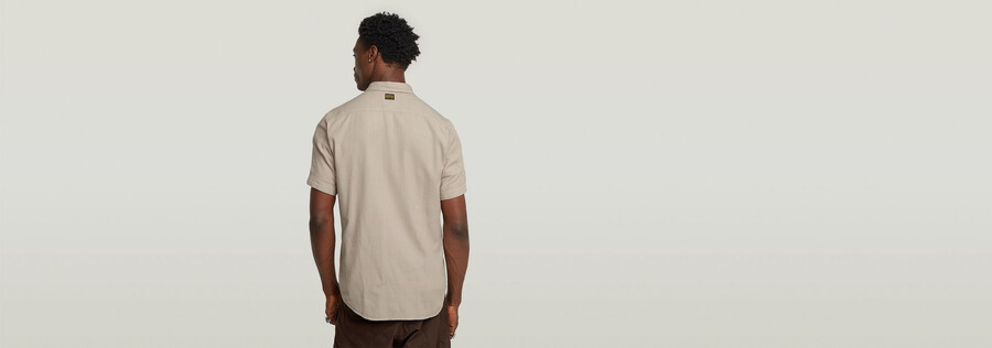 camicia slim marina