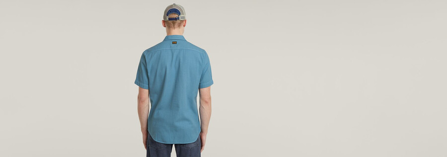 camicia slim marina