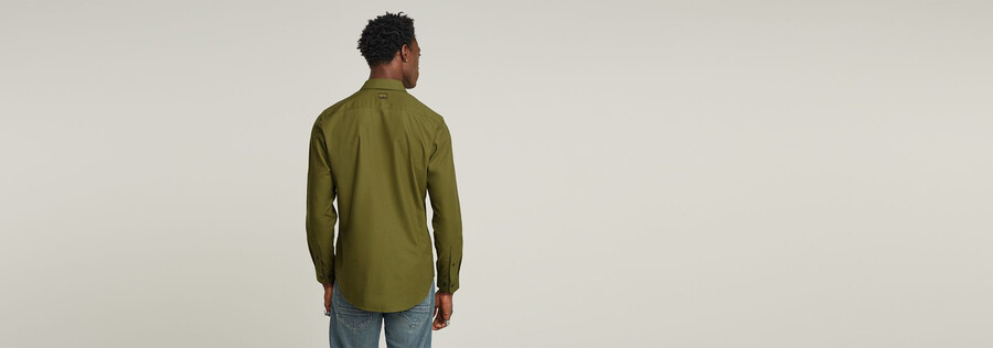 camicia slim marina