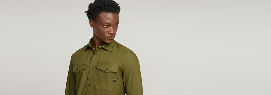 camicia slim marina