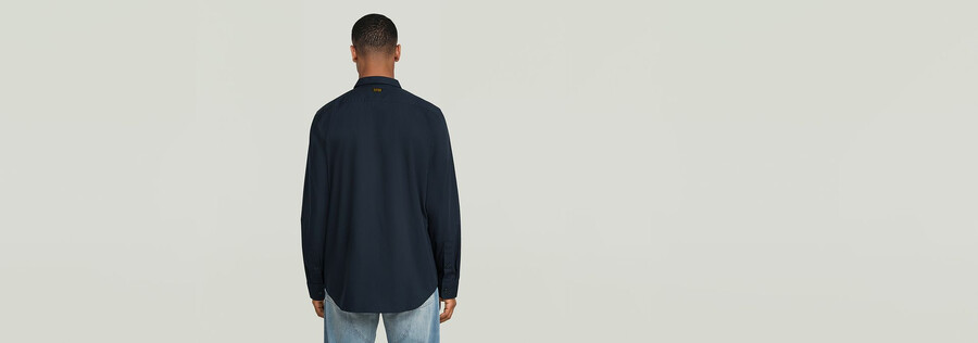 camicia slim marina
