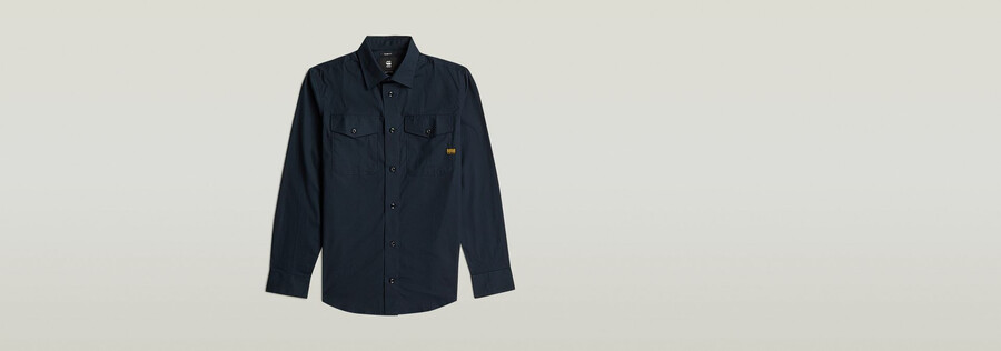 camicia slim marina