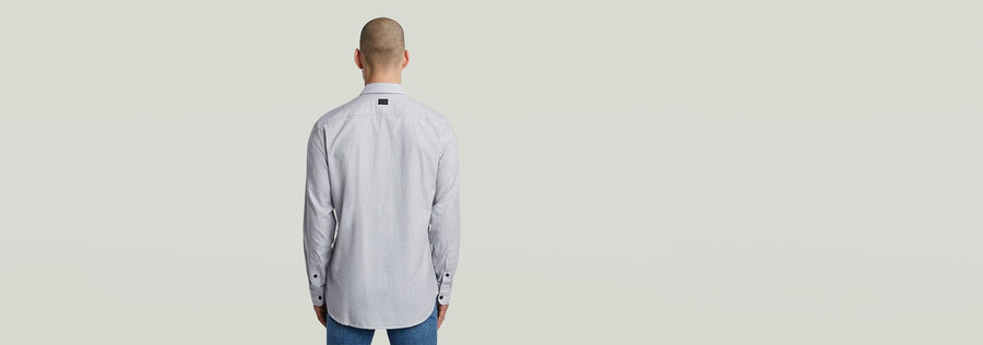 camicia slim marina