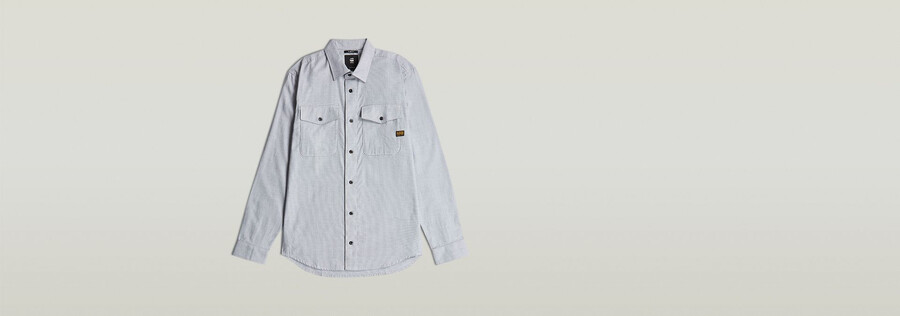 camicia slim marina