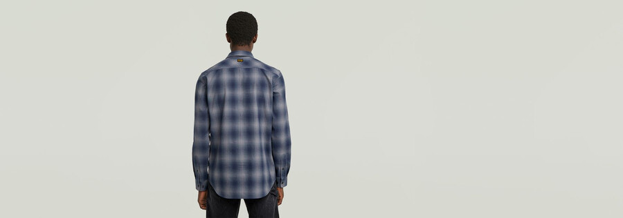 camicia slim marina
