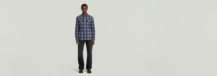 camicia slim marina