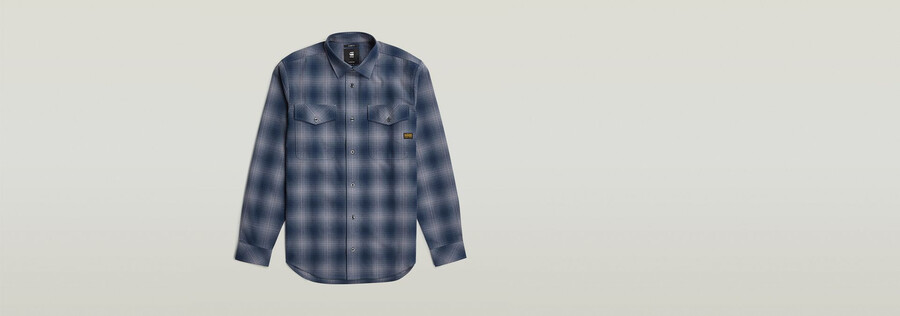 camicia slim marina