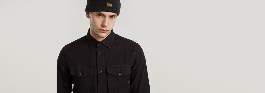 camicia slim marina