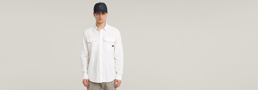 camicia slim marina