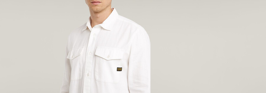 camicia slim marina
