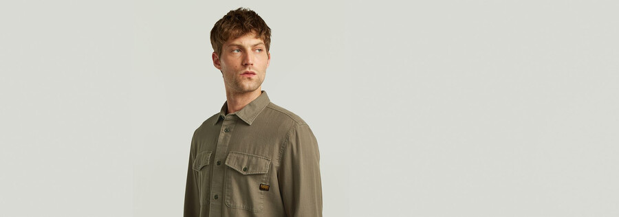 camicia slim marina