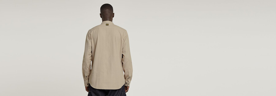camicia slim marina