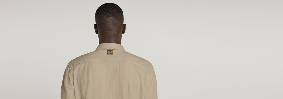 camicia slim marina