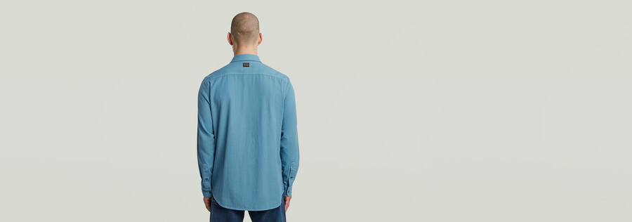 camicia slim marina