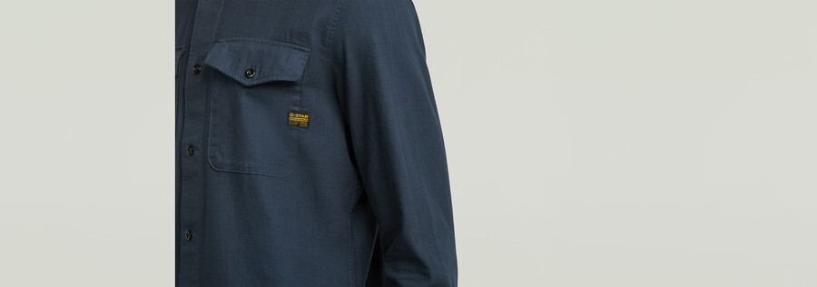 camicia slim marina