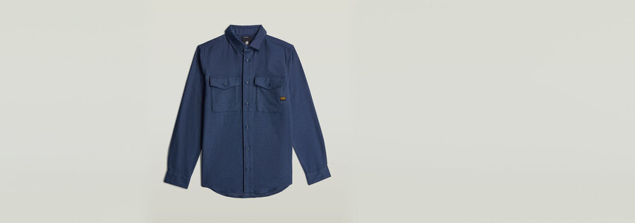 camicia slim marina