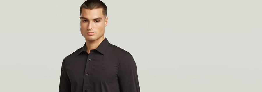 camicia slim uniforme