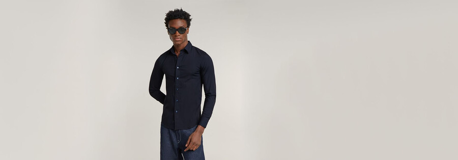 camicia slim uniforme