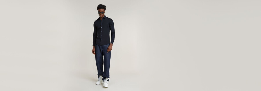 camicia slim uniforme