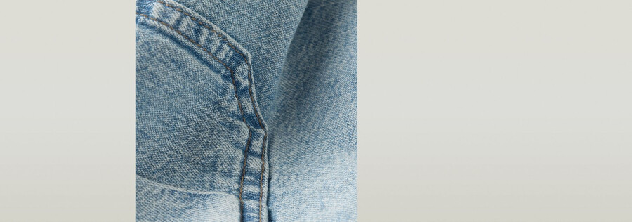 camicia squadrata a 2 tasche con pieghe