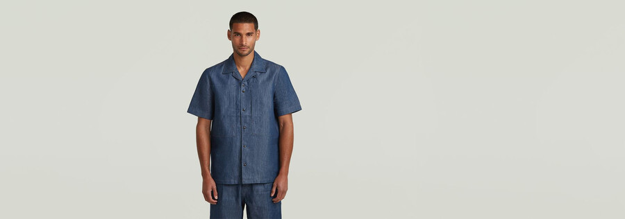 camicia da lavoro resort regular