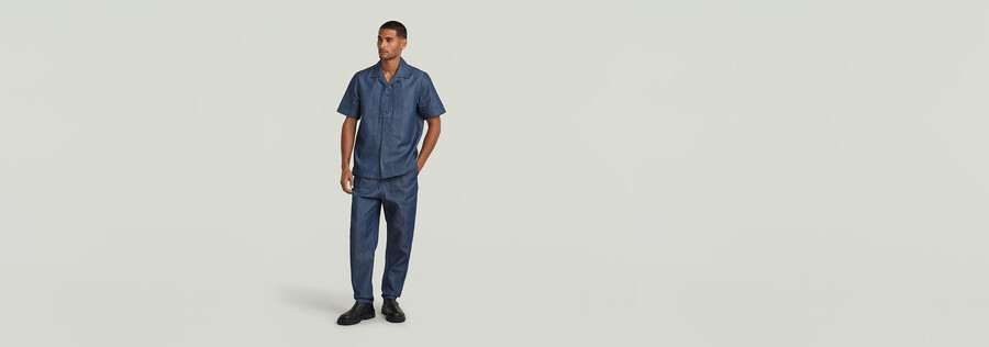 camicia da lavoro resort regular