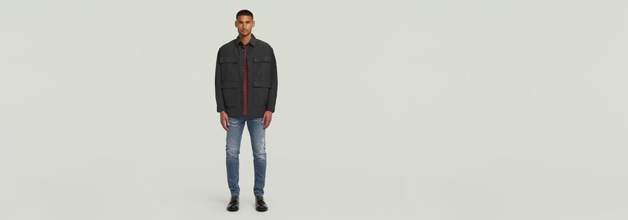 camicia cargo rilassata