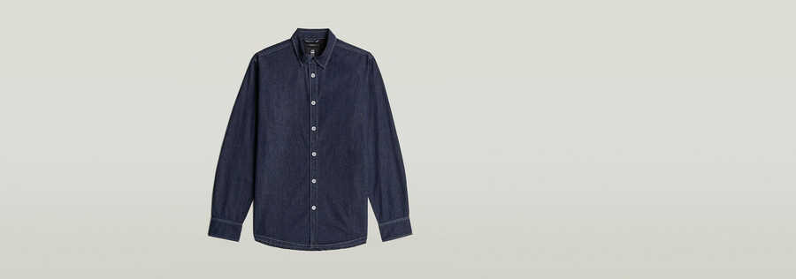 camicia pulita e sottile