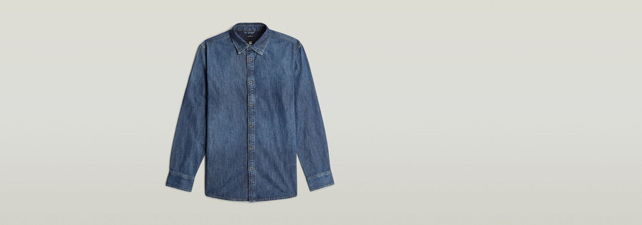 camicia pulita e sottile