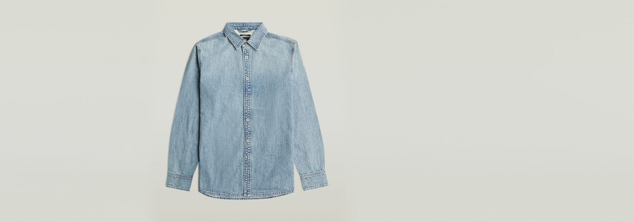 camicia pulita e sottile