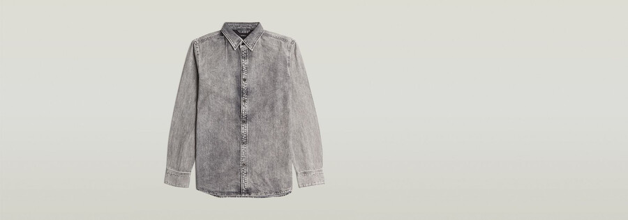 camicia pulita e sottile