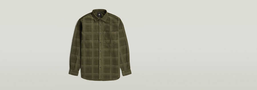 camicia regolare con una tasca