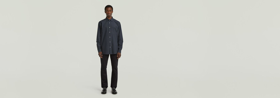 camicia regolare con una tasca