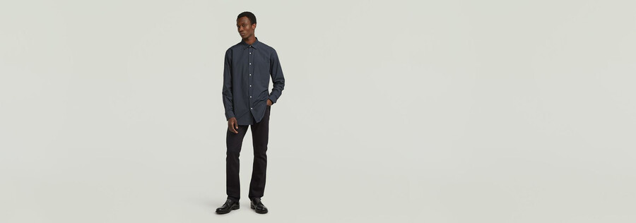 camicia regolare con una tasca