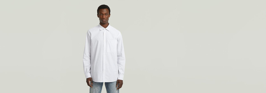 camicia regolare con una tasca