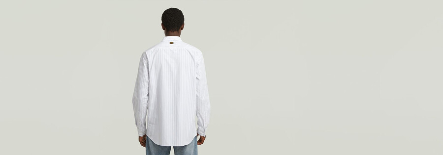 camicia regolare con una tasca