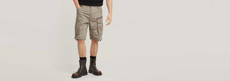 pantaloncini rovic zip relaxed