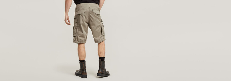 pantaloncini rovic zip relaxed