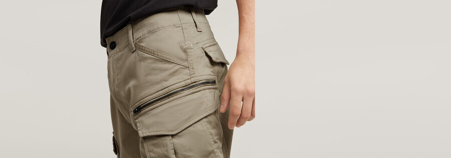 pantaloncini rovic zip relaxed