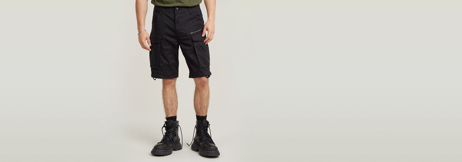 pantaloncini rovic zip relaxed