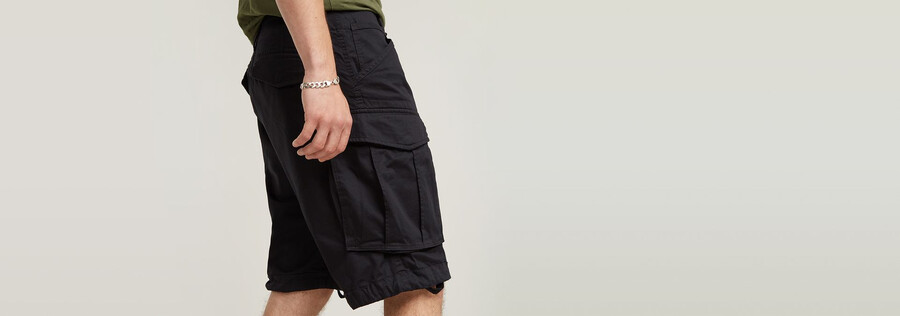 pantaloncini rovic zip relaxed