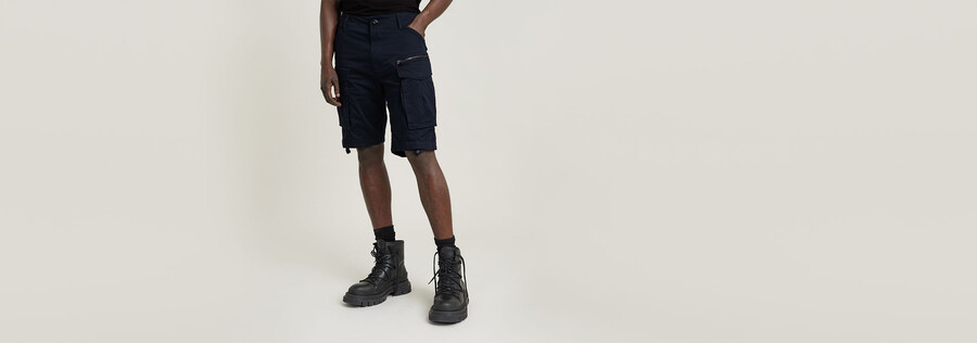 pantaloncini rovic zip relaxed
