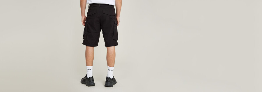 pantaloncini rovic zip relaxed
